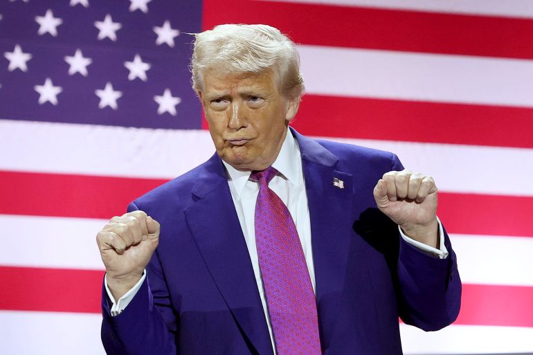 What will Trump say during his remarks in Georgia?